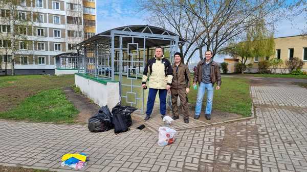 20.04.2024г сотрудники УП "МАФ" присоединились к республиканскому субботнику.