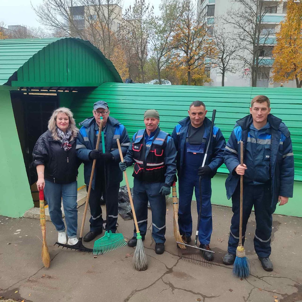 25.10.2025 года сотрудники  предприятия приняли участие в республиканском субботнике