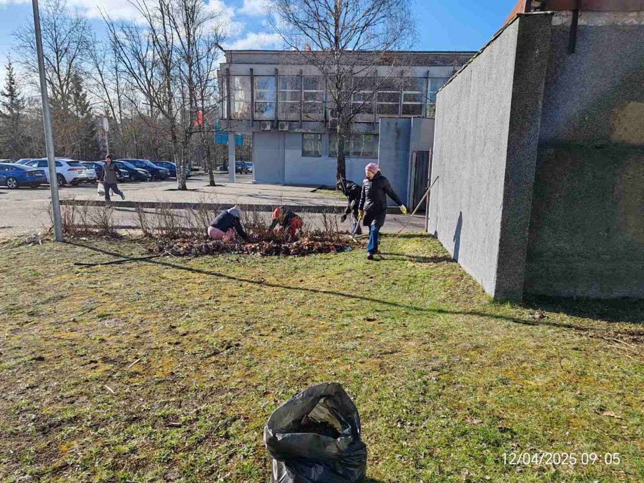 12.04.2025г сотрудники УП "МАФ" присоединились к республиканскому субботнику