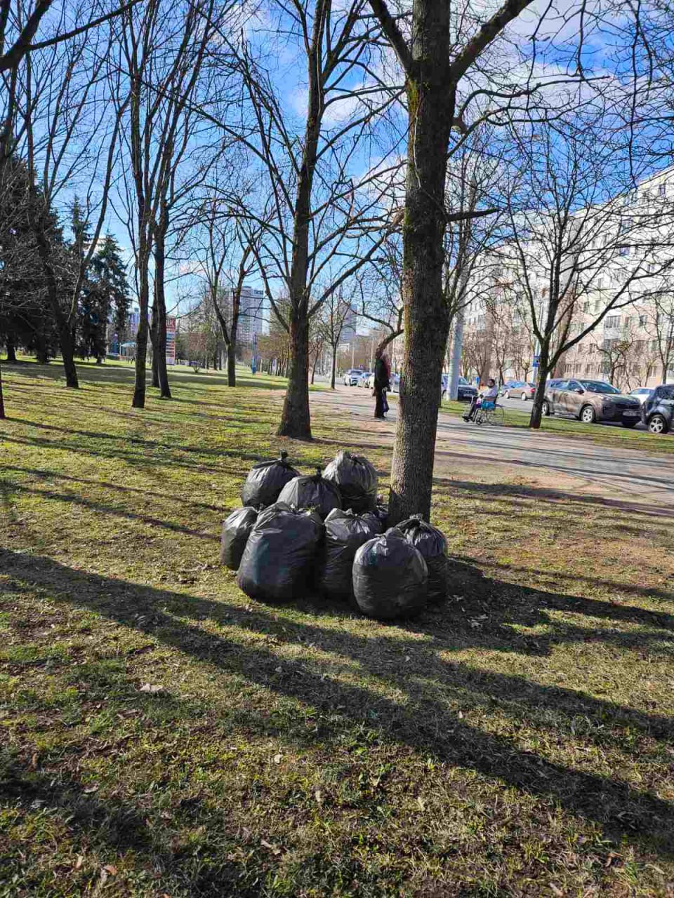12.04.2025г сотрудники УП "МАФ" присоединились к республиканскому субботнику